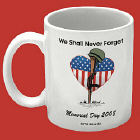 Memorial Day Personalized Coffee Mug